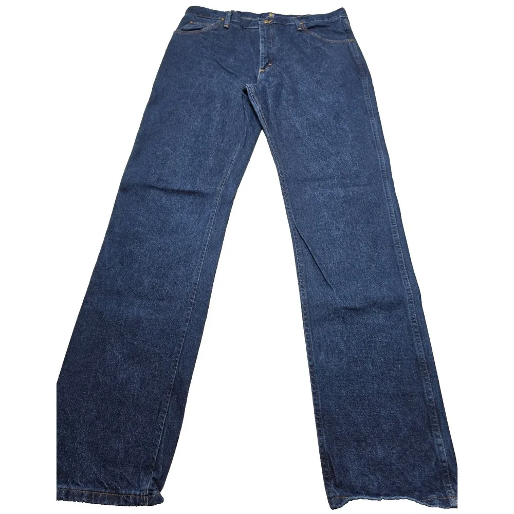 Wrangler Regular Fit 47MWZ Men's Denim Jeans 37x36 100% Cotton Western Cowboy